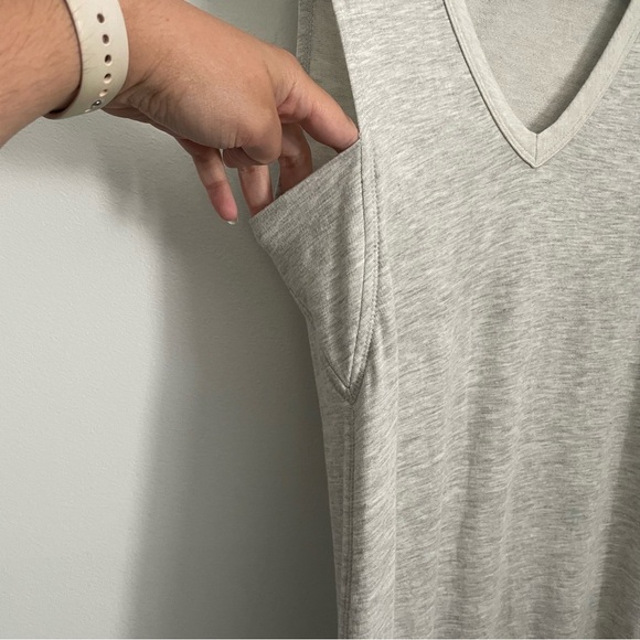 Rag and Bone Phoenix Vee Midi Dress - Picture 8 of 9